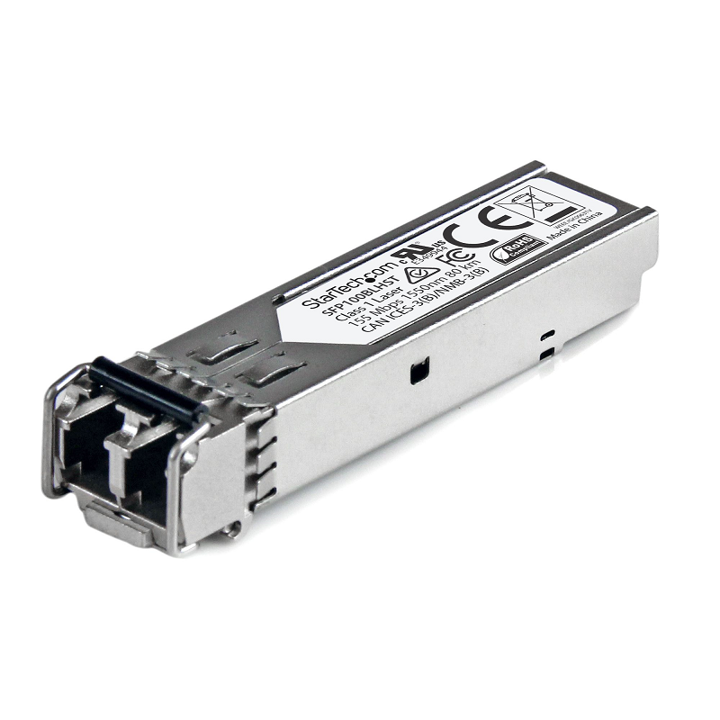 You Recently Viewed StarTech SFP100BLHST 100MbE Single Mode Fiber (SMF) Optic Transceiver - 100BASE-LH Image